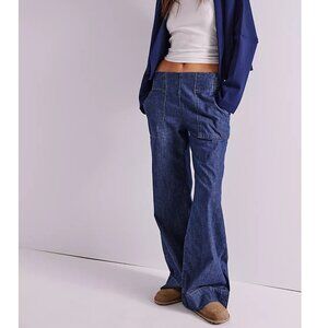 We The Free Breezy Denim Pull-On Jeans Color: Adirondack